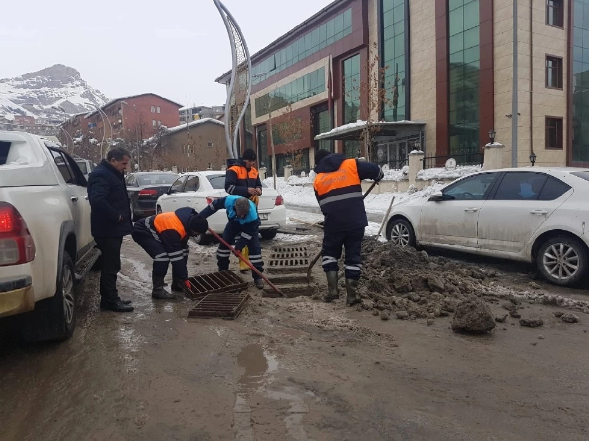 Dondurucu Soğukta Altyapı Çalışması