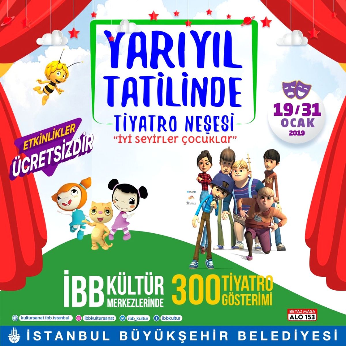 İbb\'den Çocuklara Karne Hediyesi