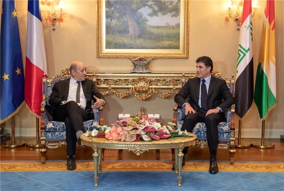 İran ve Fransa Dışişleri Bakanları Erbil\'de