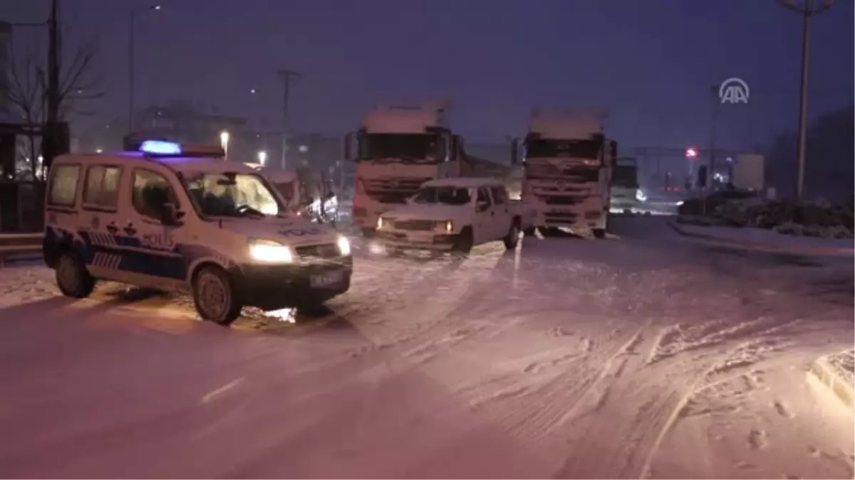 Manisa\'da Kar Yağışı