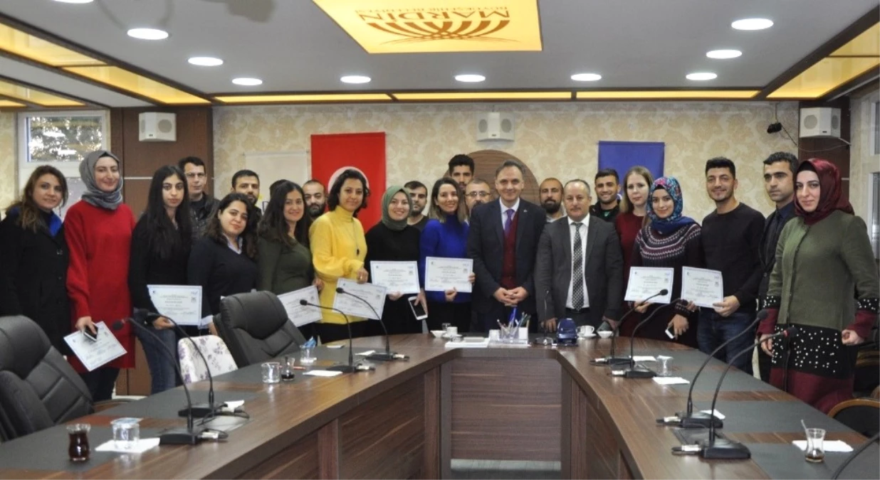Mardin\'de Girişimcilik Eğitimi Sertifikaları Dağıtıldı