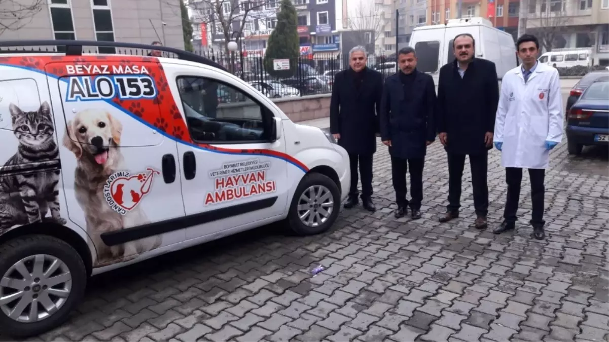 Sinop\'ta Hayvan Ambulansı Hizmete Girdi