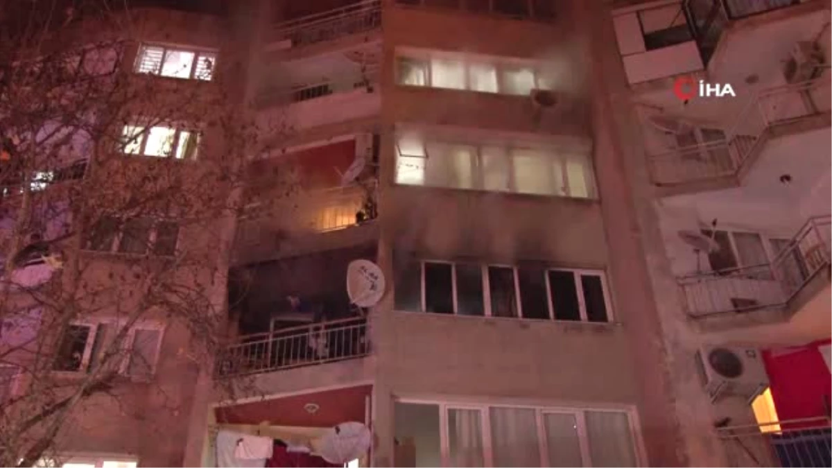 15 Cezayirlinin Yaşadığı Evde Korkutan Yangın
