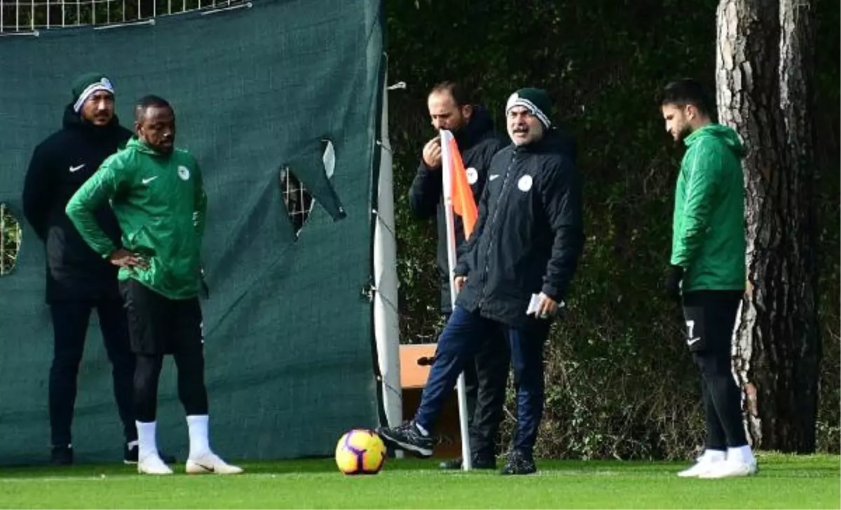 Atiker Konyaspor Taktik Çalıştı