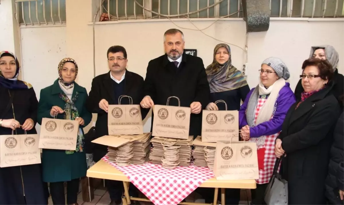 Başkan Kılıç\'tan Emekçi Kadınlara Jest, Sıfır Atık Projesi\'ne Destek