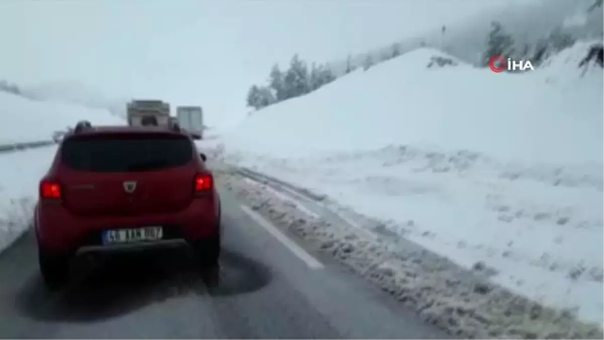 Kahramanmaraş-Kayseri Yolu Sürücülere Geçit Vermiyor