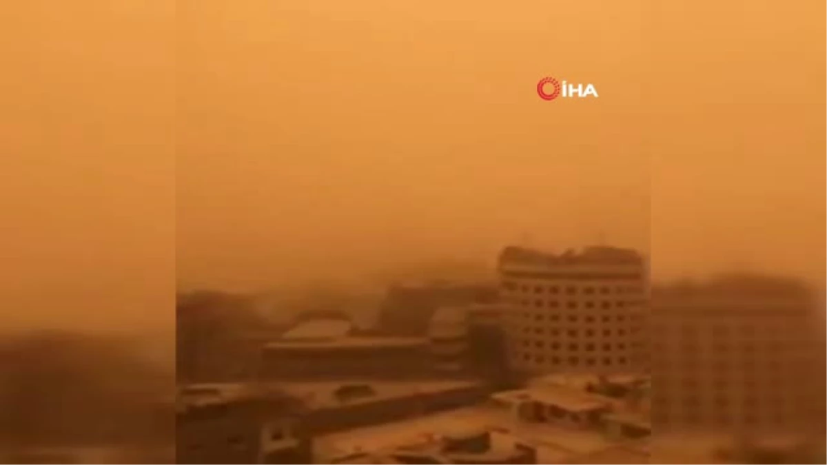 Kum Fırtınası Kahire\'yi Vurdu