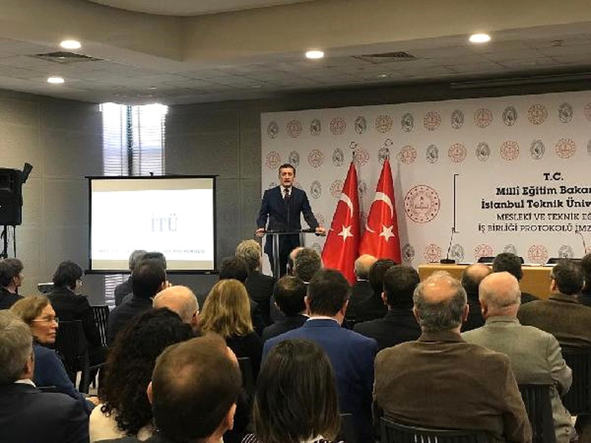 Milli Eğitim Bakanlığı ve İTÜ\'den İşbirliği: "İtü Mesleki ve Teknik Anadolu Lisesi"