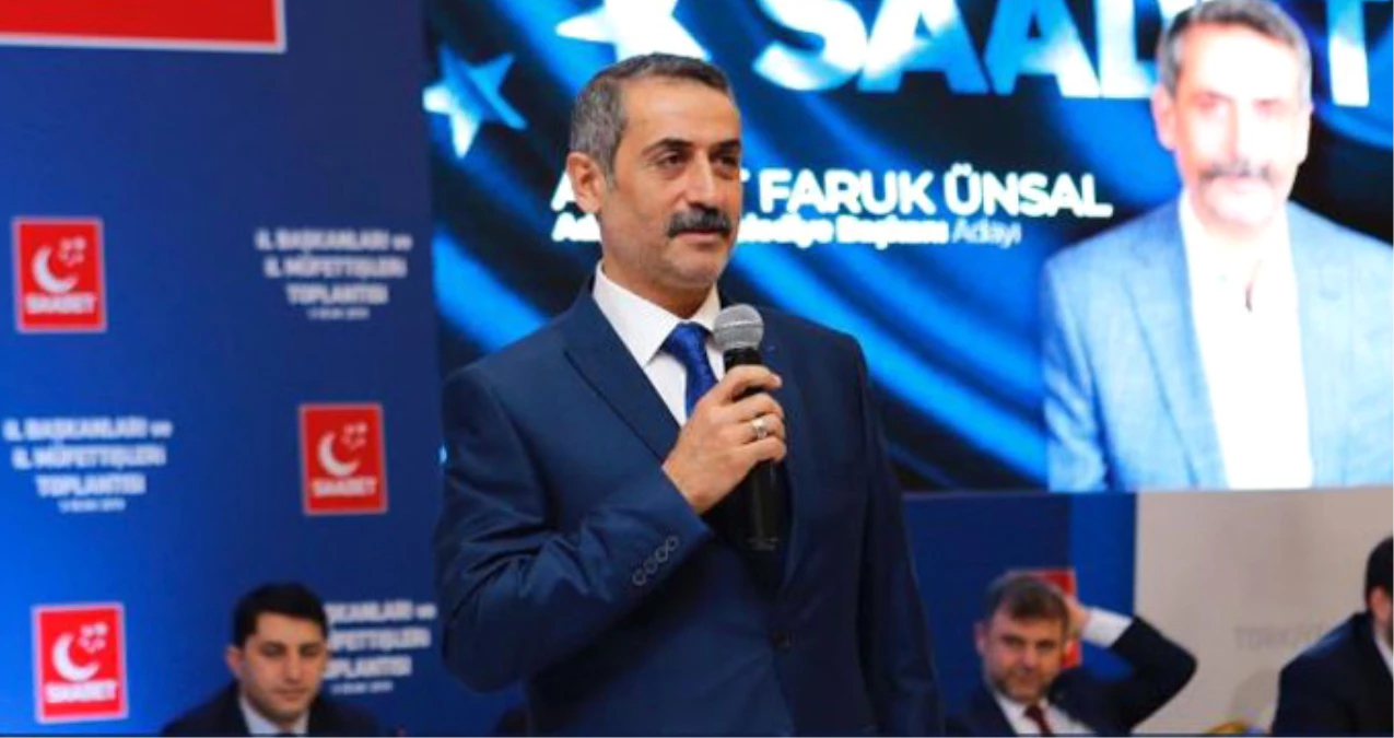 Saadet Partisi\'nin Adıyaman Belediye Başkan Adayı Ahmet Faruk Ünsal Kimdir?