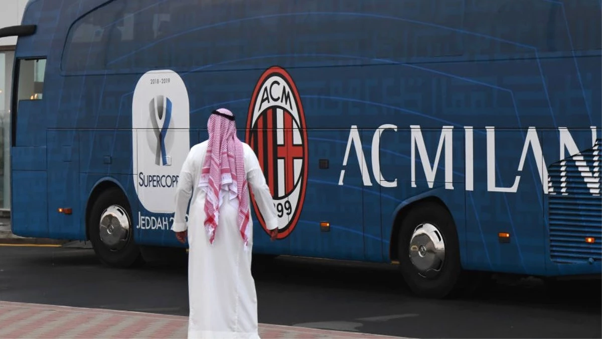 Suudi Arabistan\'da Oynanacak İtalyan Süper Kupası Maçı Roma\'da Protesto Edildi