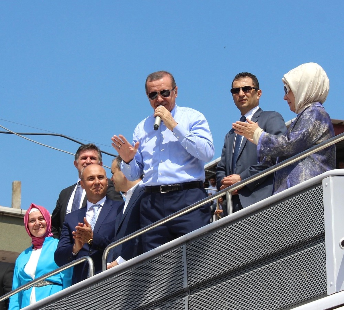 Tekkeköy Cumhurbaşkanı Erdoğan\'ı Ağırlamaya Hazırlanıyor