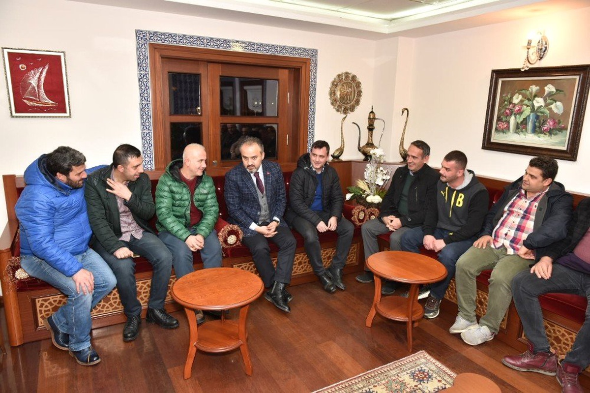 Aktaş Bursaspor Taraftarlarıyla Buluştu