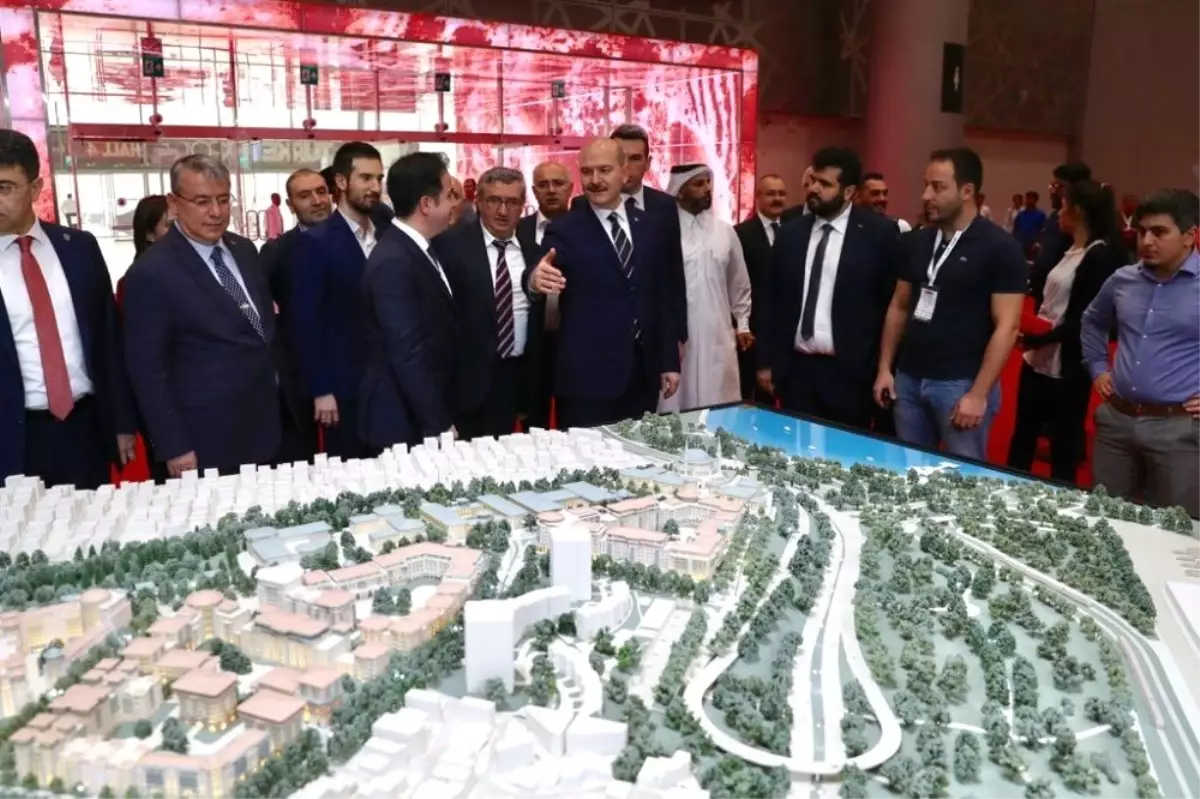 Bakan Soylu\'dan \'Turkey Expo By Qatar Fuarı\'na Ziyaret