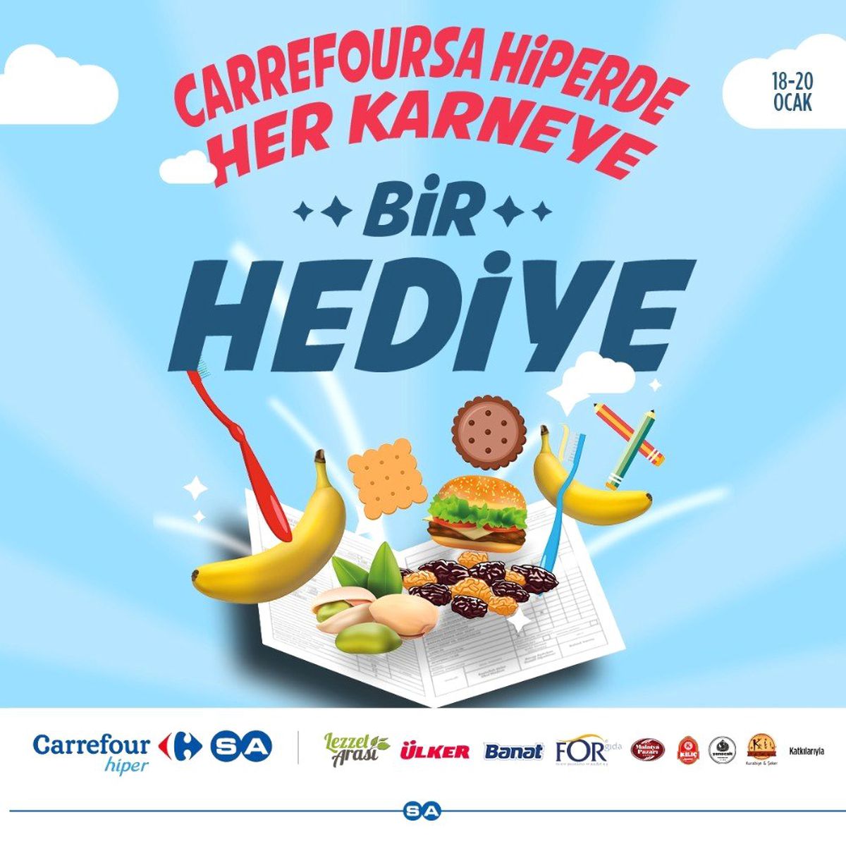 Carrefoursa\'dan Her Karneye Bir Hediye