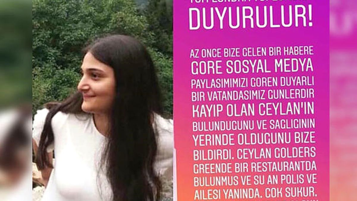 Ceylan\'dan İyi Haber! Ailesine Teslim Edildi