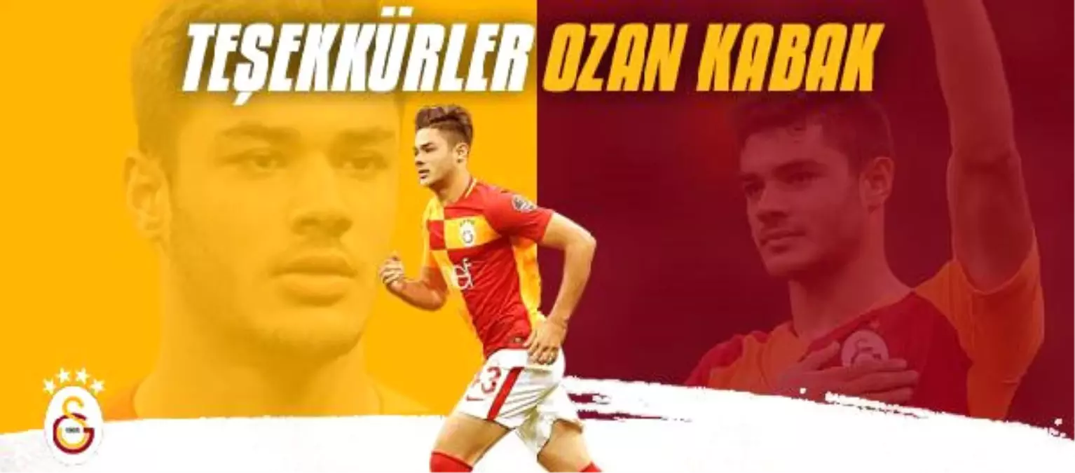 Galatasaray\'dan Ozan Kabak\'a Teşekkür Mesajı