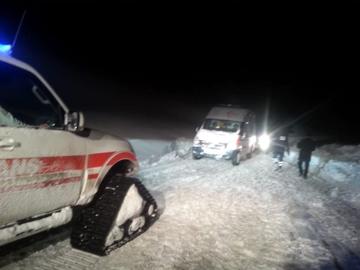 Hasta Almaya Giden Ambulans Mahsur Kaldı