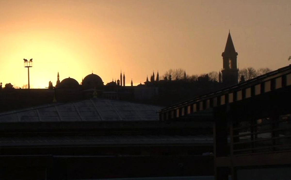 İstanbul\'da Gündoğumu Görsel Şölen Sundu