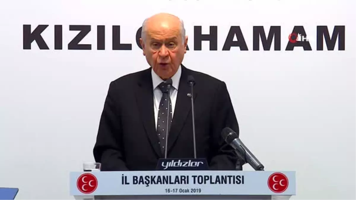 MHP Genel Başkanı Bahçeli: "Güney Sınırlarımız Boyunca ve Milli Bekamızı Doğrudan Etkileyecek...