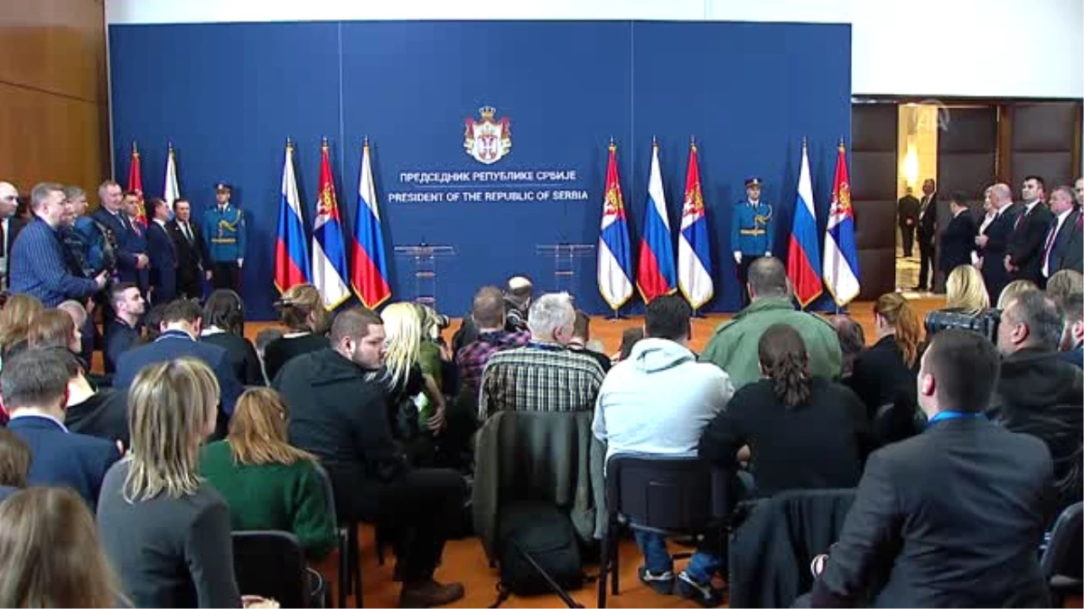 Putin - Vucic Ortak Basın Toplantısı - Belgrad