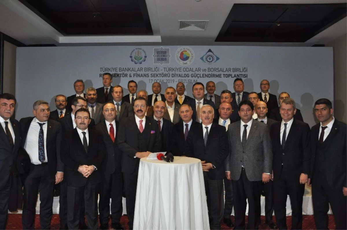 Reel Sektör ve Finans Sektörü Diyalog Güçlendirme Toplantısının 12.si Erzurum\'da Gerçekleştirildi
