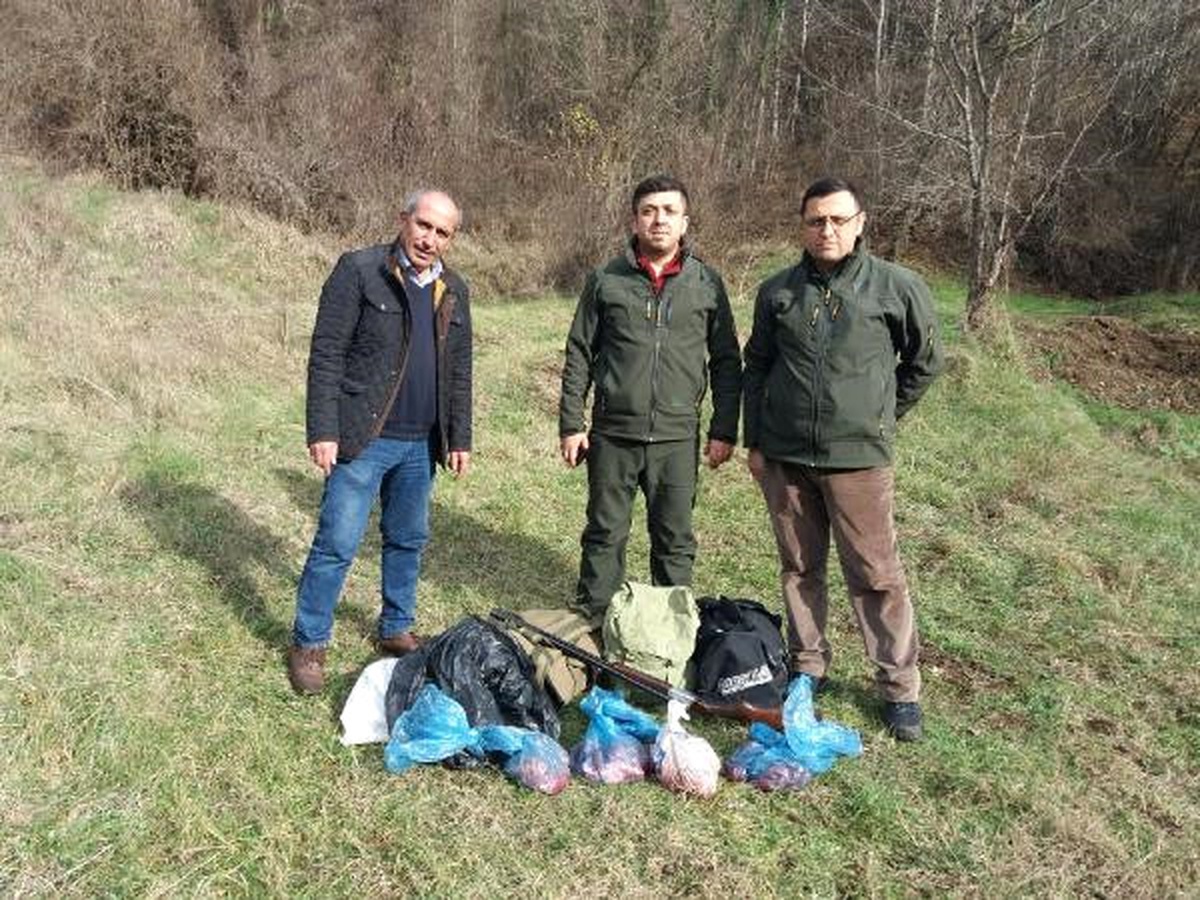 Vurdukları Karacayı Parçalarken Yakalandılar