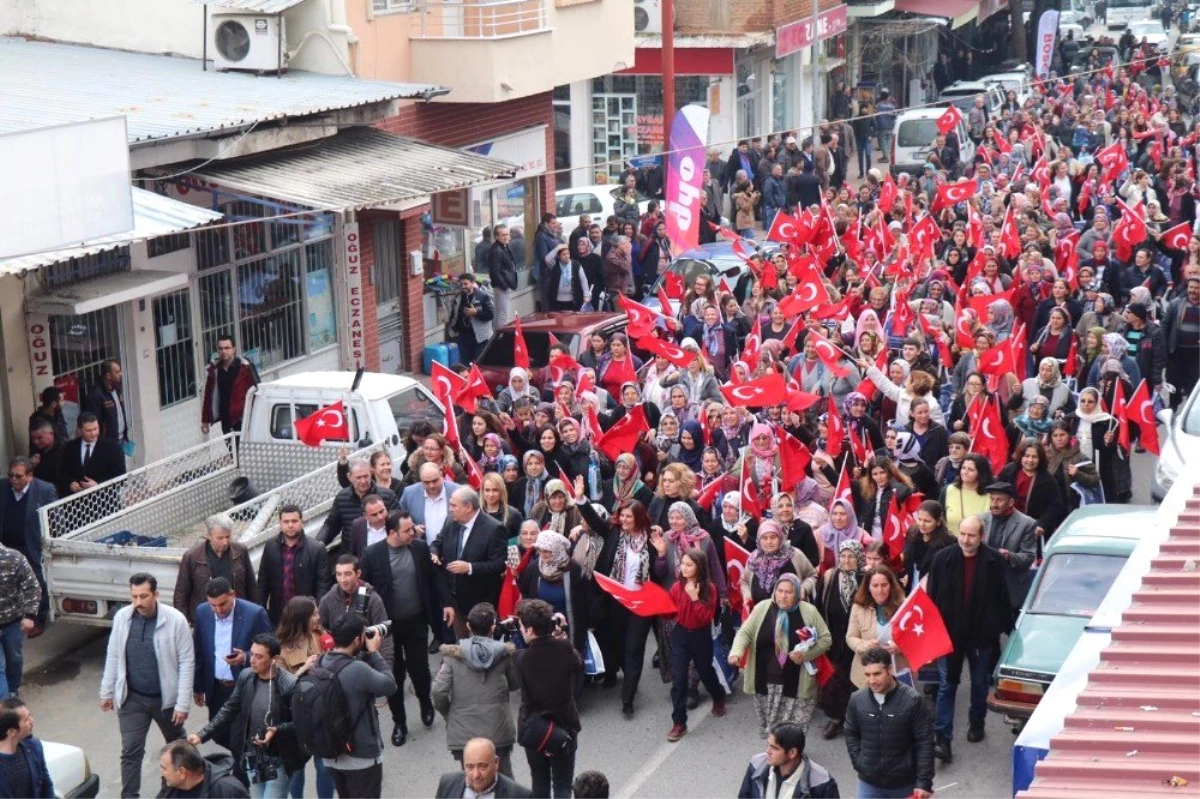 Başkan Çerçioğlu, Bozdoğanlı Kadınlarla Birlikte Yürüdü