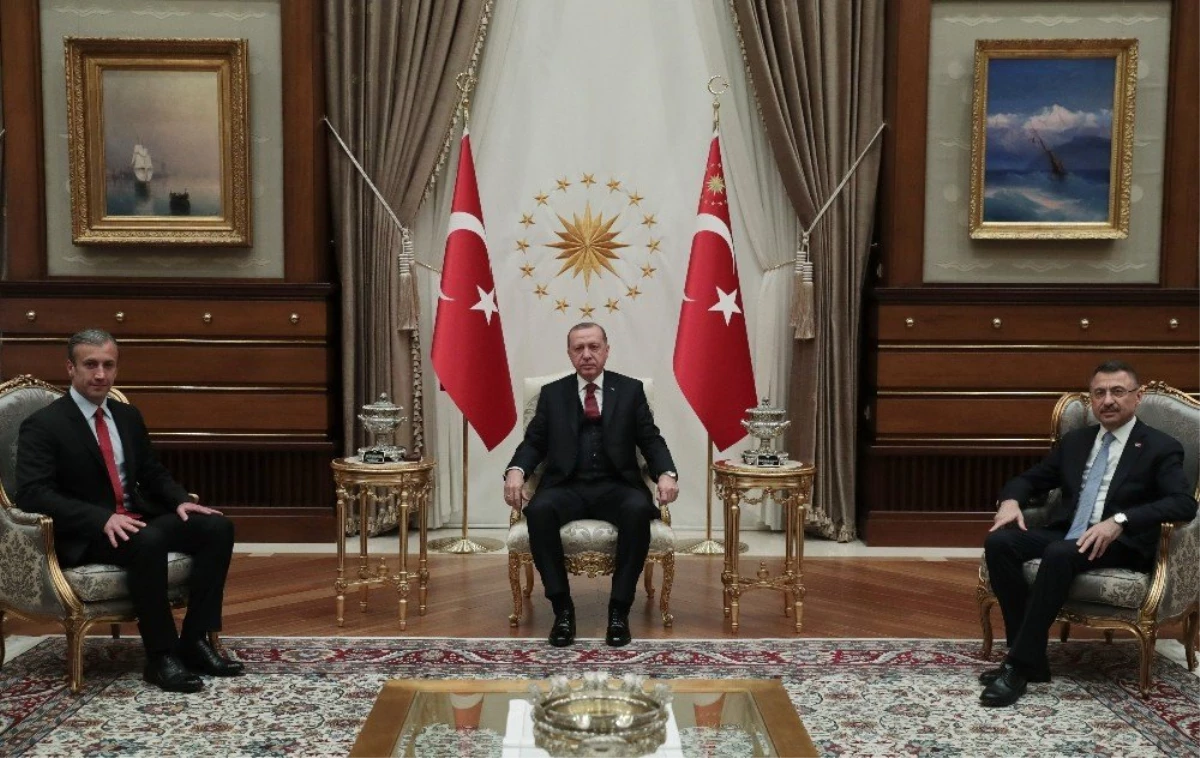Cumhurbaşkanı Erdoğan, Venezuela Devlet Başkan Yardımcısı El Aissami ile Bir Araya Geldi
