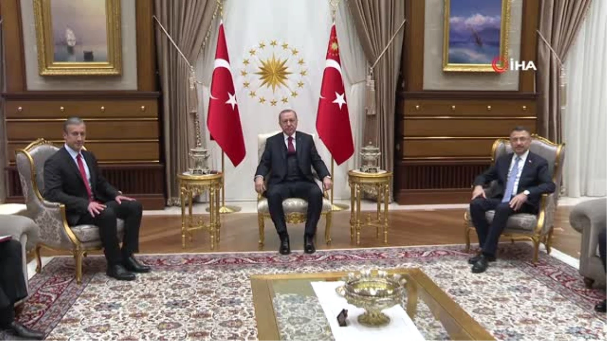Cumhurbaşkanı Erdoğan, Venezuela Devlet Başkan Yardımcısı El Aissami ile Bir Araya Geldi