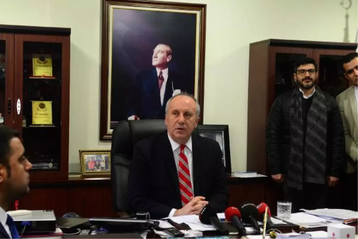 İnce: Yerel Seçimi Beka Sorunu Olarak Anlatma Yaklaşımından Uzak Durmalıyız