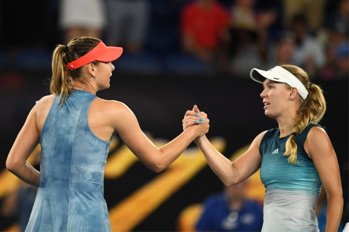 Maria Sharapova, Son Şampiyon Wozniacki\'yi Eledi