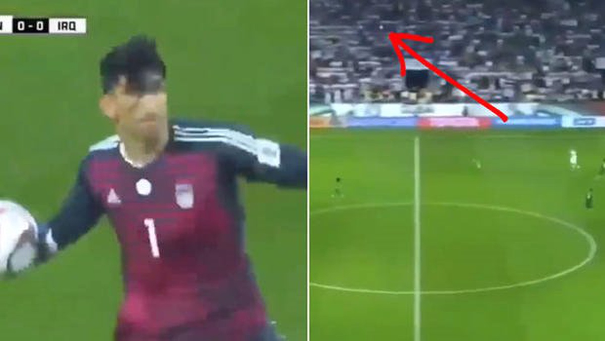 Ne Sihir, Ne Kamera Hilesi! İranlı Kaleci İnanılmazı Başardı...