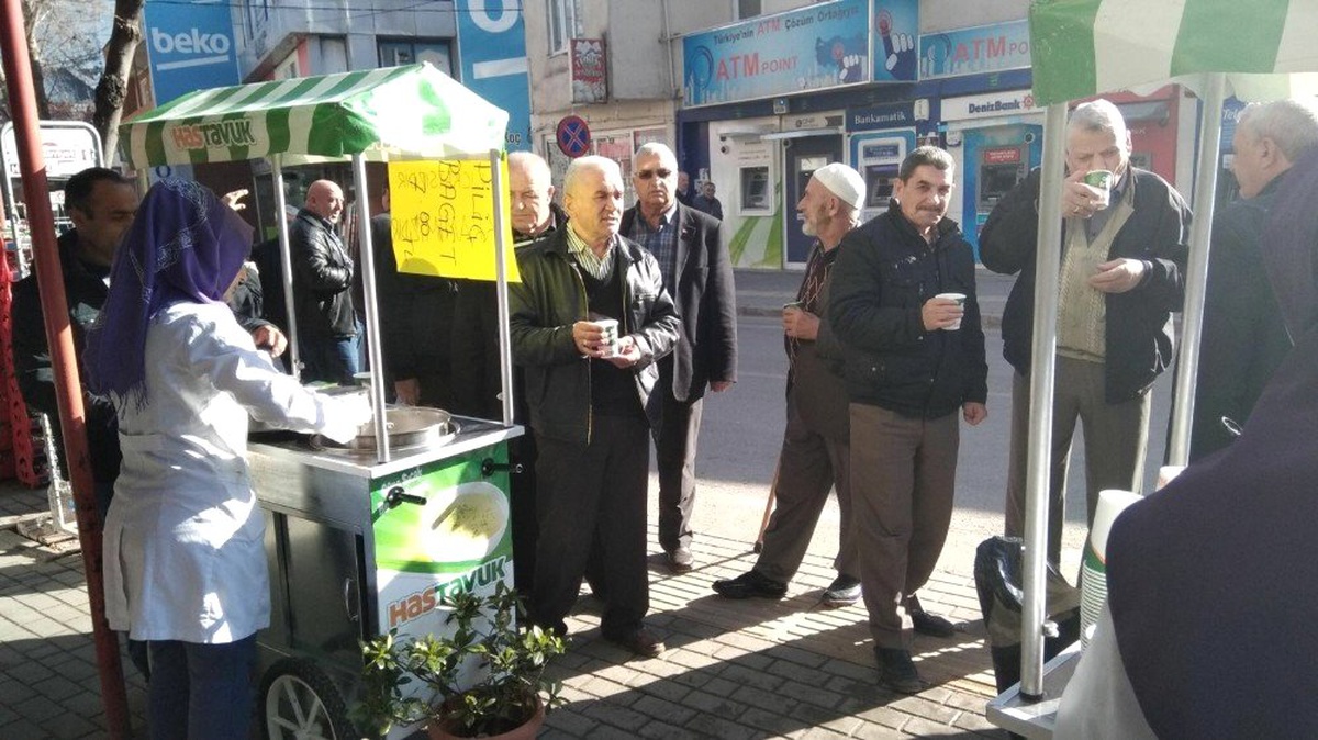 Soğuk Havada Sıcak Çorbaya Büyük İlgi
