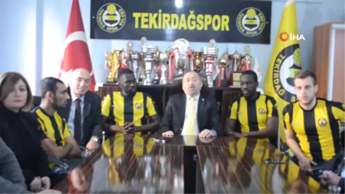 Tekirdağspor\'da 4 Transfer Birden