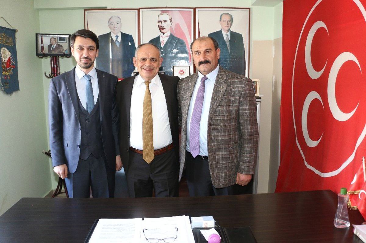 Yahyalı AK Parti İl Teşkilatından MHP İlçe Teşkilatına Ziyaret