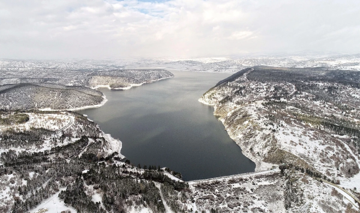 Ankara\'nın Barajlarında Kar Bereketi