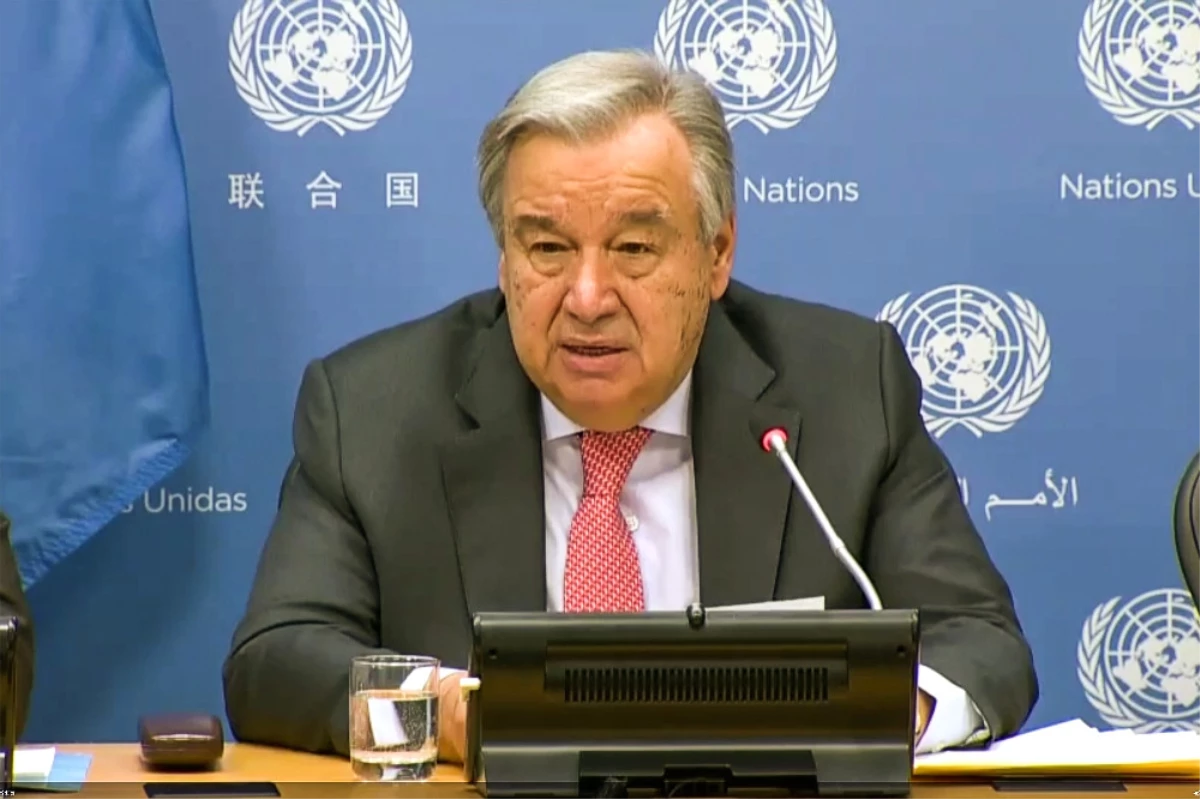BM Genel Sekreteri Guterres\'ten Türkiye Açıklaması