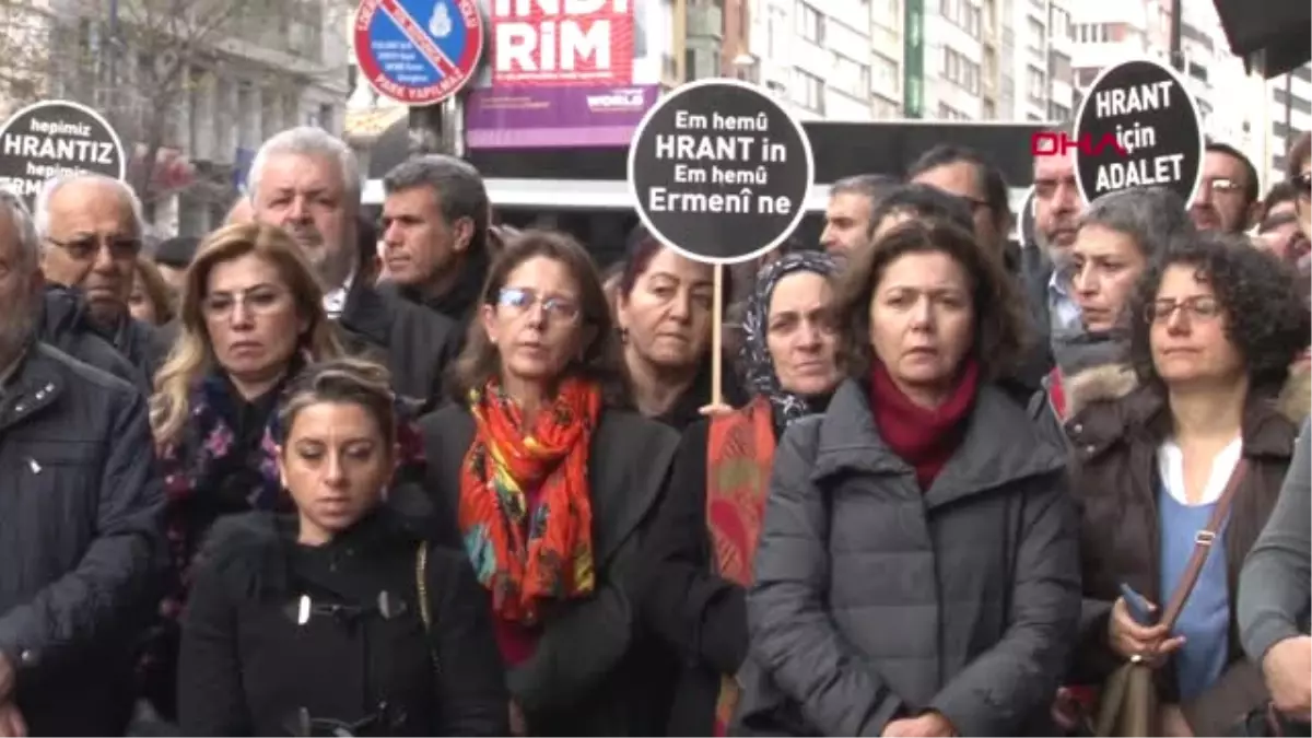 Hrant Dink Vurulduğu Yerde Anılıyor