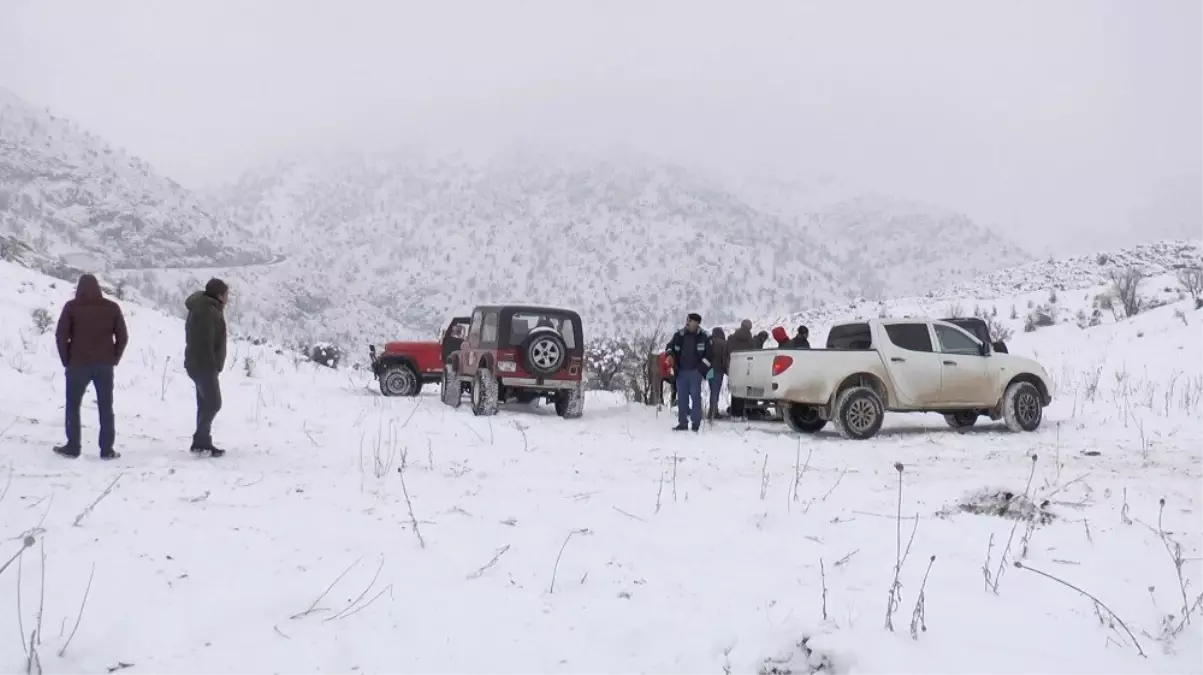 Karlı Yaylada Off-road Gösterisi