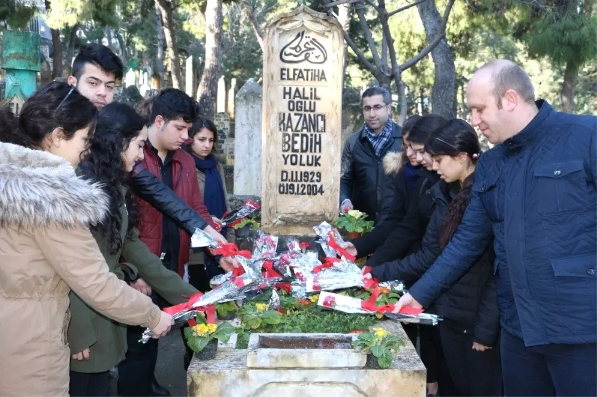 Kazancı Bedih Mezarı Başında Anıldı