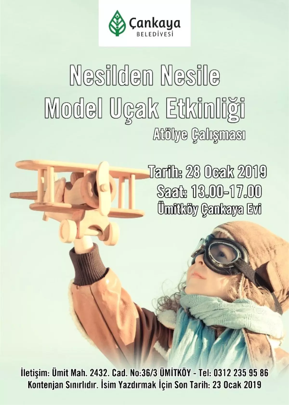 Ümitköy\'de Nesilden Nesile Model Uçak Etkinliği