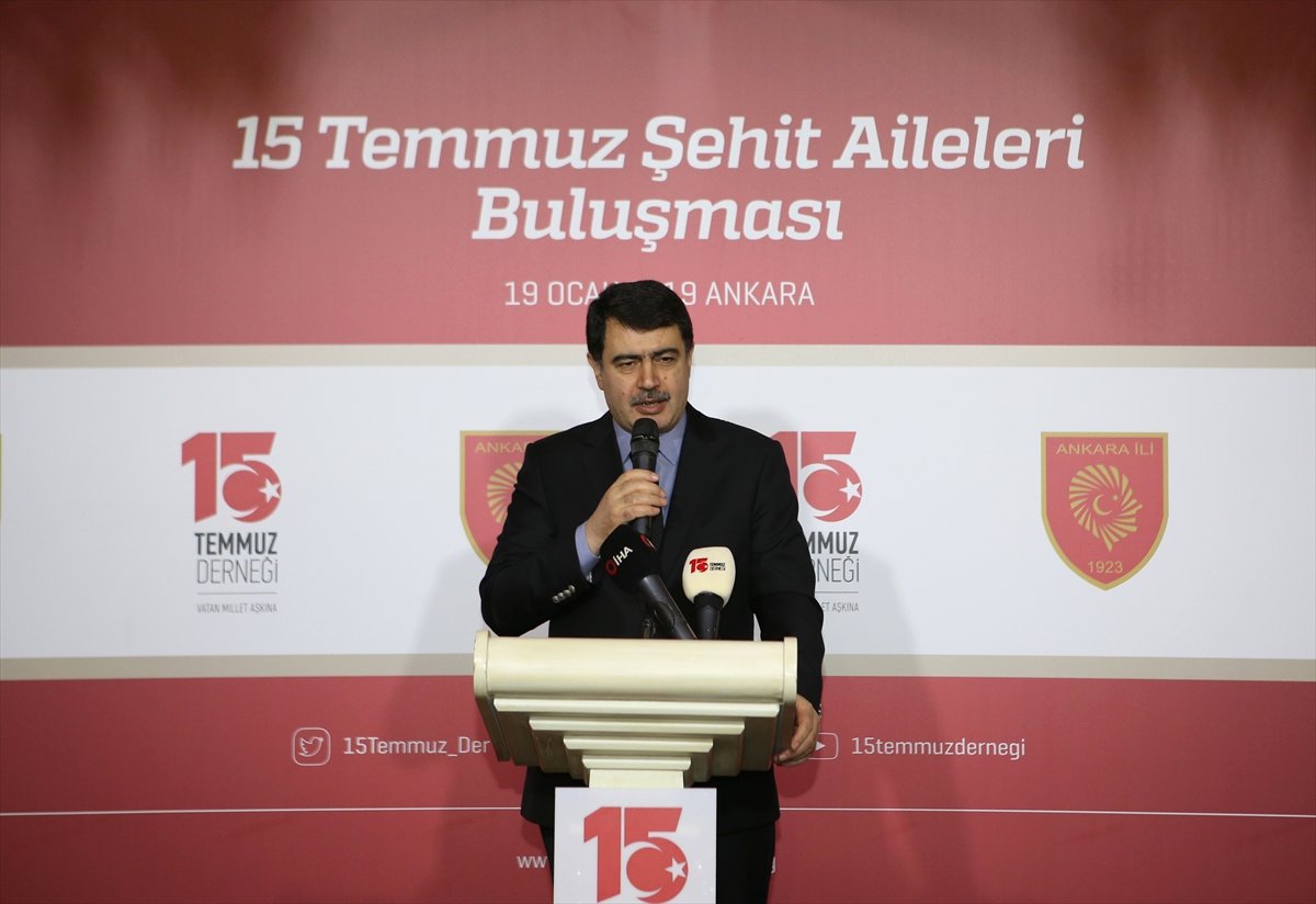 Vali Şahin 15 Temmuz Gazi ve Şehitlerinin Aileleriyle Buluştu