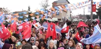 Yahşihan'da AK Parti Miting Havasında Seçim Bürosu Açtı