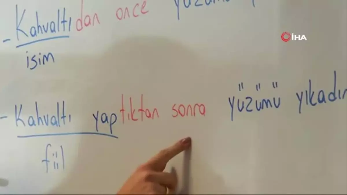 3 Ayda Türkçe Öğrendiler