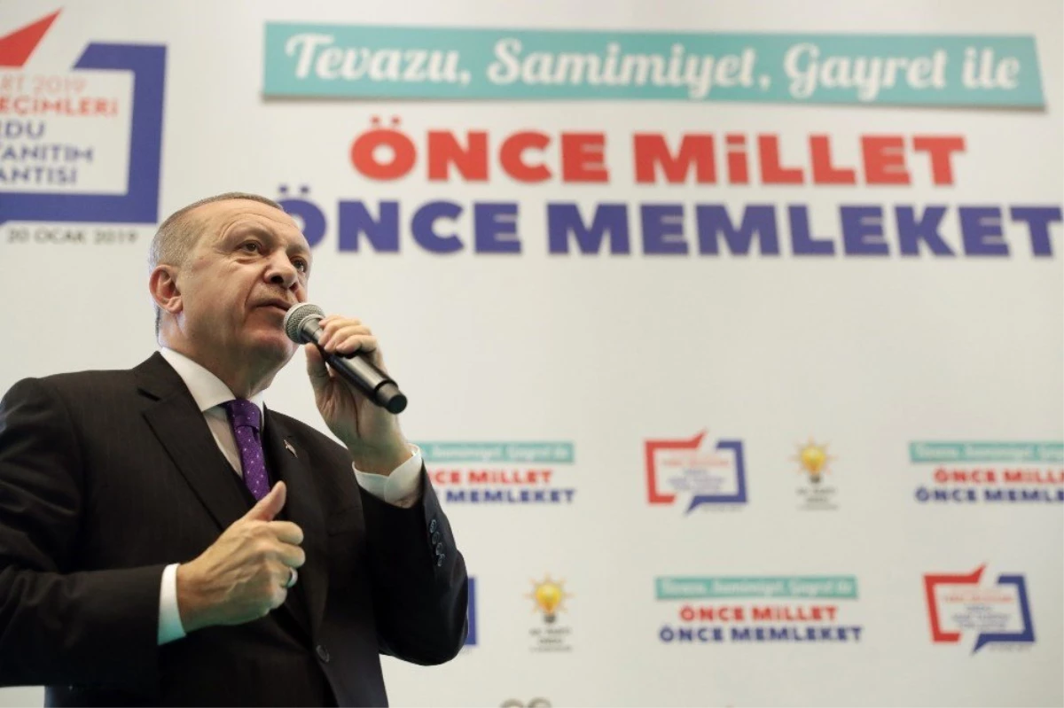 Cumhurbaşkanı Erdoğan: "Ne Çektiysek Hesabi Olanlardan Çektik"