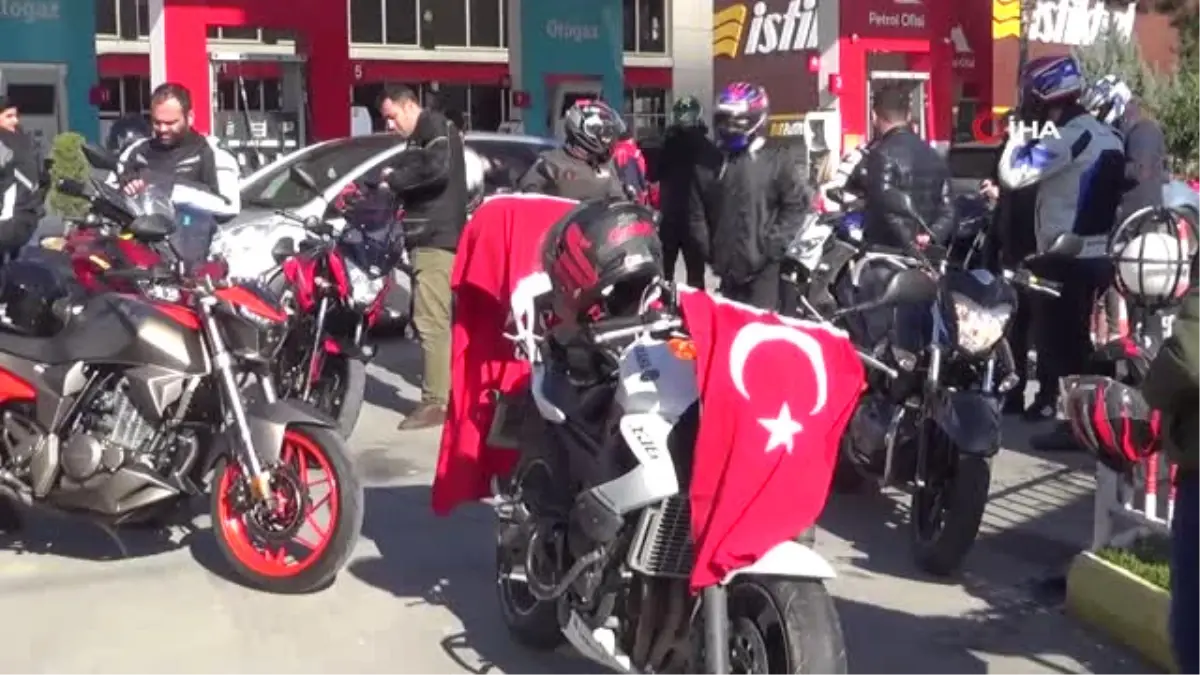 Doğu Türkistan\'da Yaşanan Zulümlere Motosikletli Tepki