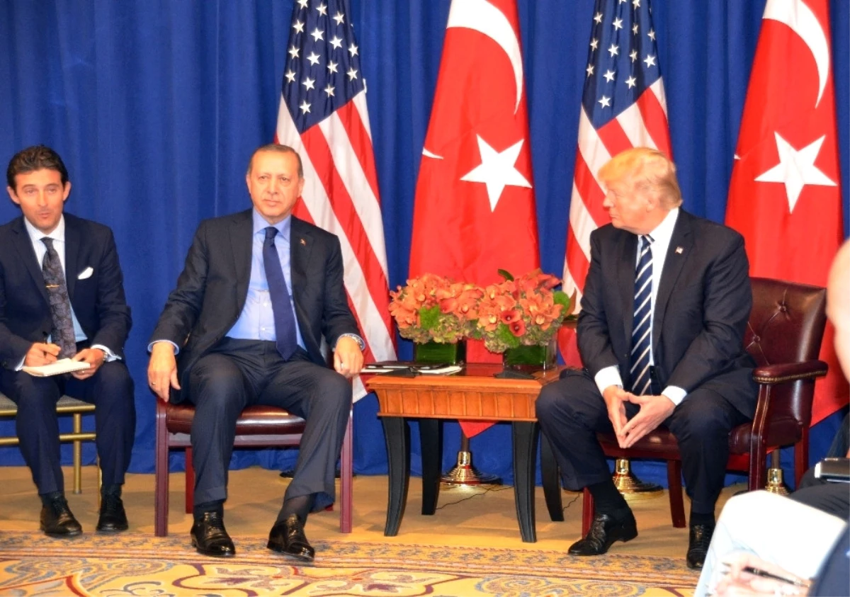 Erdoğan Trump ile Münbiç\'i Görüştü