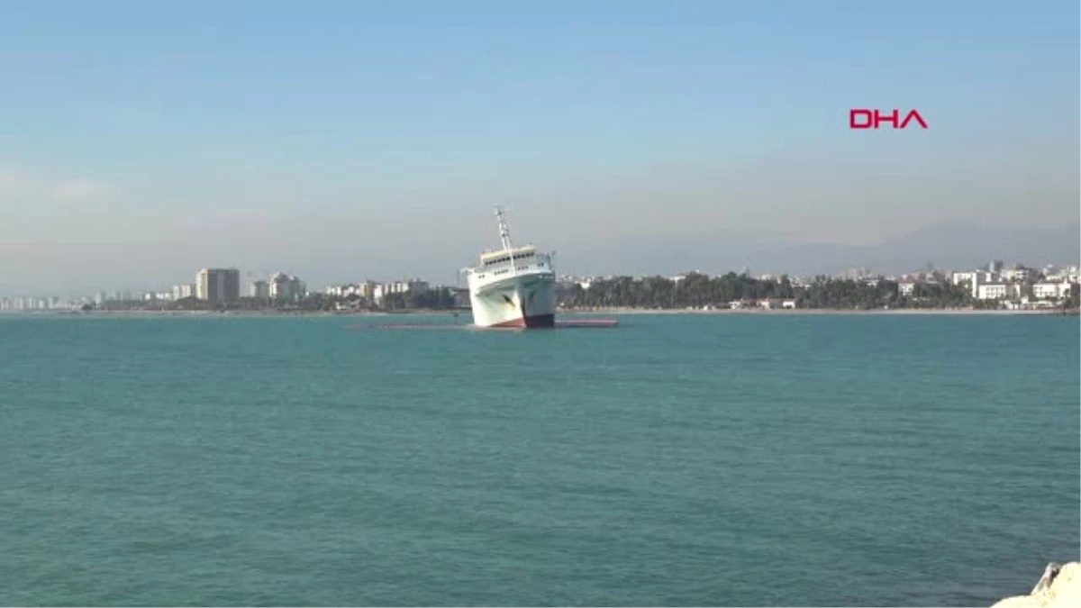 Mersin Karaya Oturan Gemide Sızmaya Karşı Bariyer Önlemi