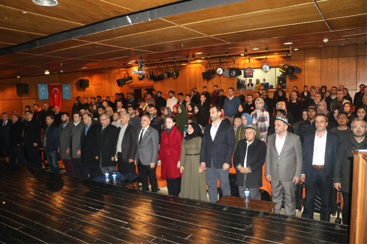 Rize\'de "Doğu Türkistan" Konferansı