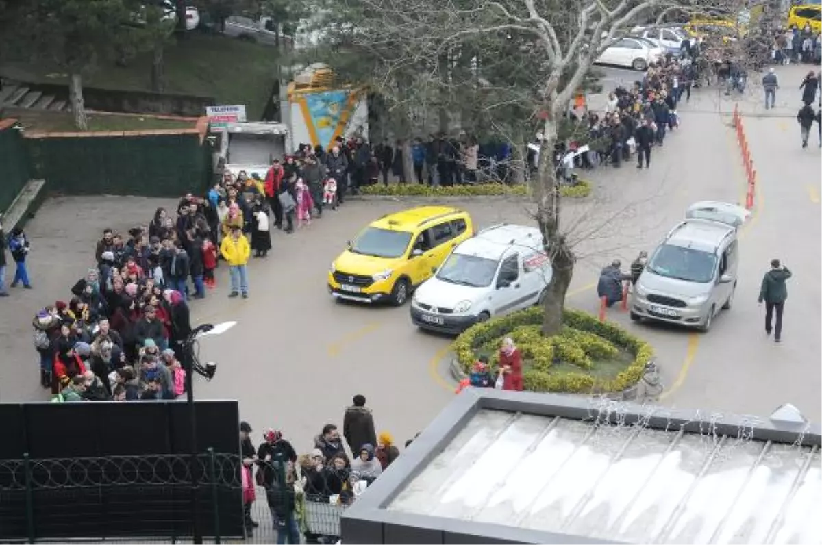 Uludağ Teleferiğinde Şenlik Kuyruğu